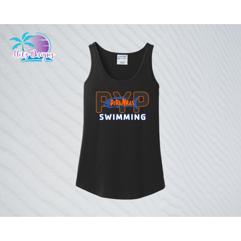 PYP Piranhas Ladies Tank Top (4 color options)