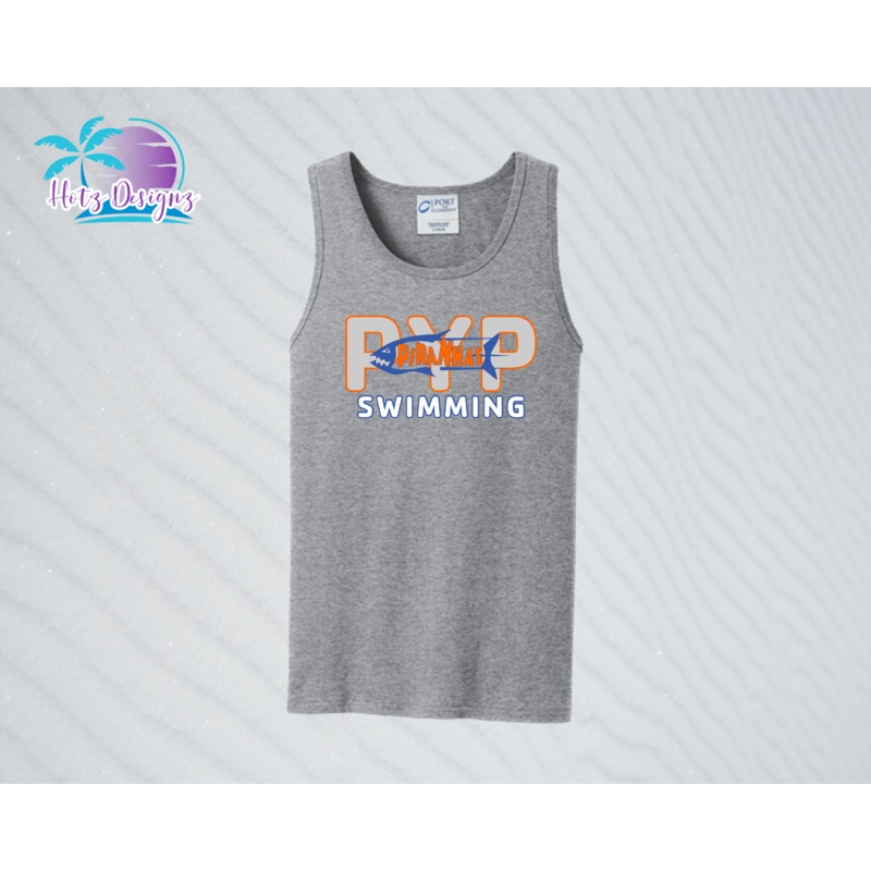 PYP Piranhas Unisex Tank Top (4 color options)