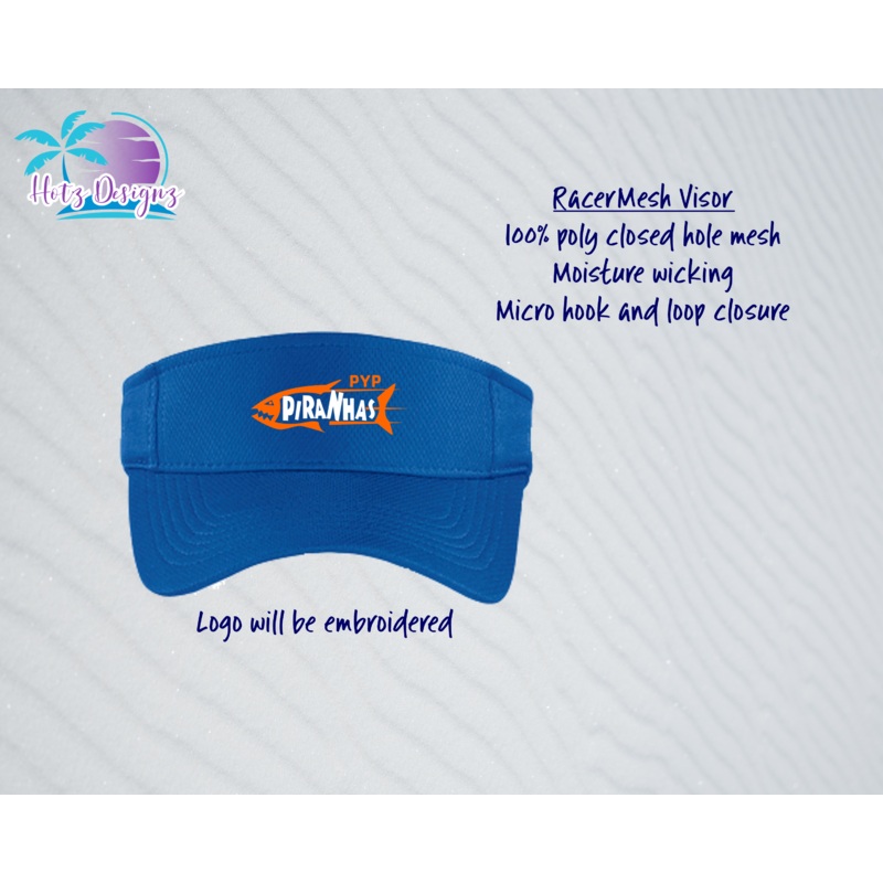 PYP Piranhas Visor (2 color options)