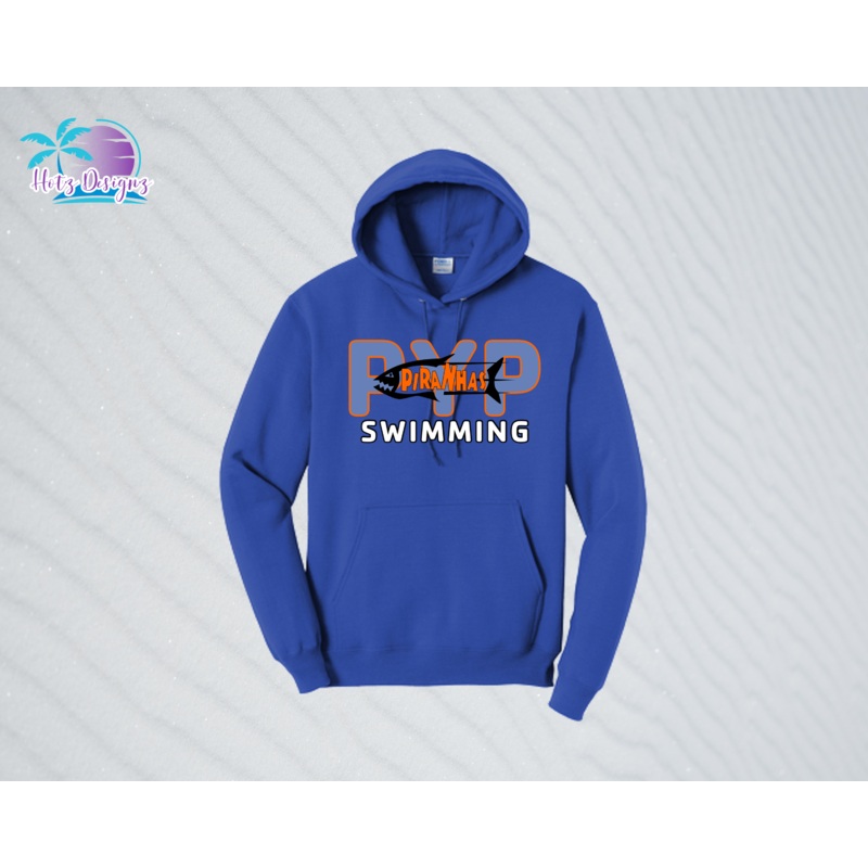 PYP Piranhas YOUTH Hoodie (4 color options)