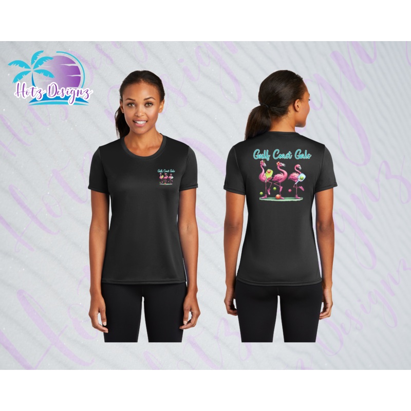 Gulf Coast Gals Pickleball UPF Performance Tee (7 Color Choices)