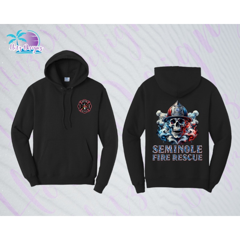 SFR Smoke Skull Hoodie (4 color options)