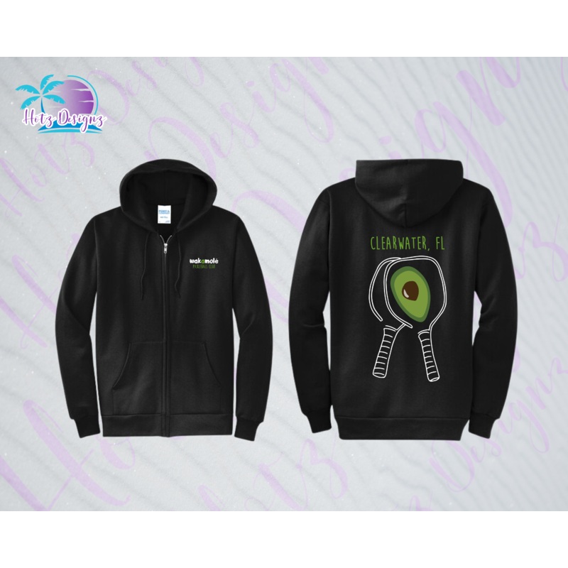 Wakamole Full Zip Hoodie Unisex & Ladies (3 color options)