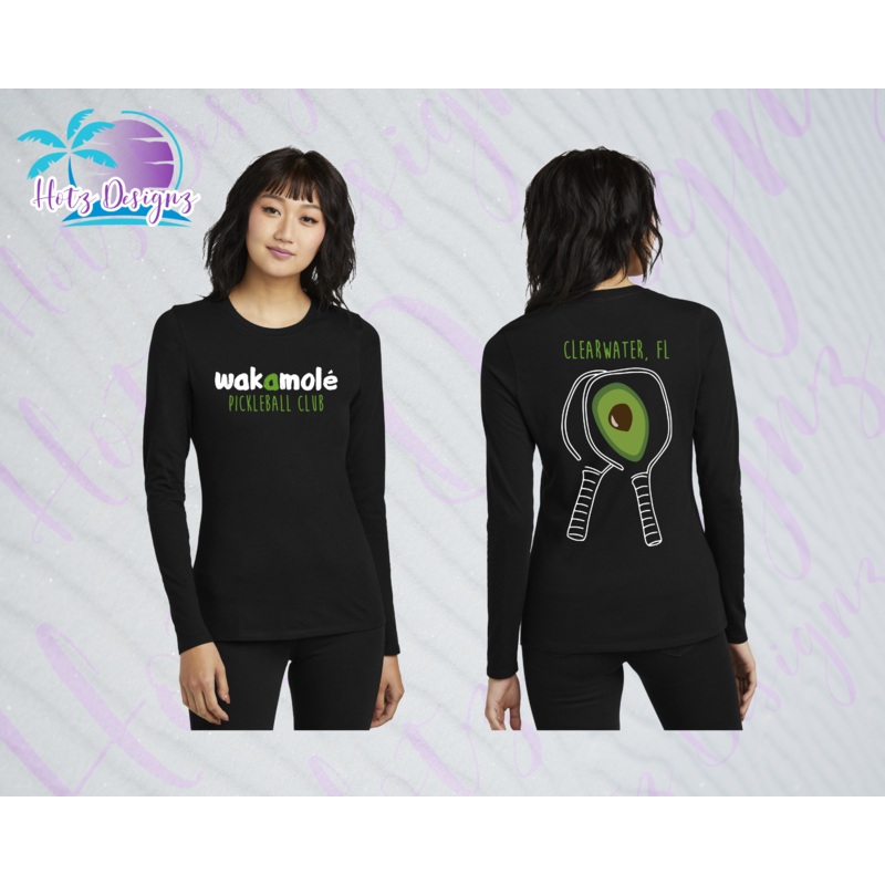 Wakamole Perfect Blend Ladies L/S Tees (3 color options)