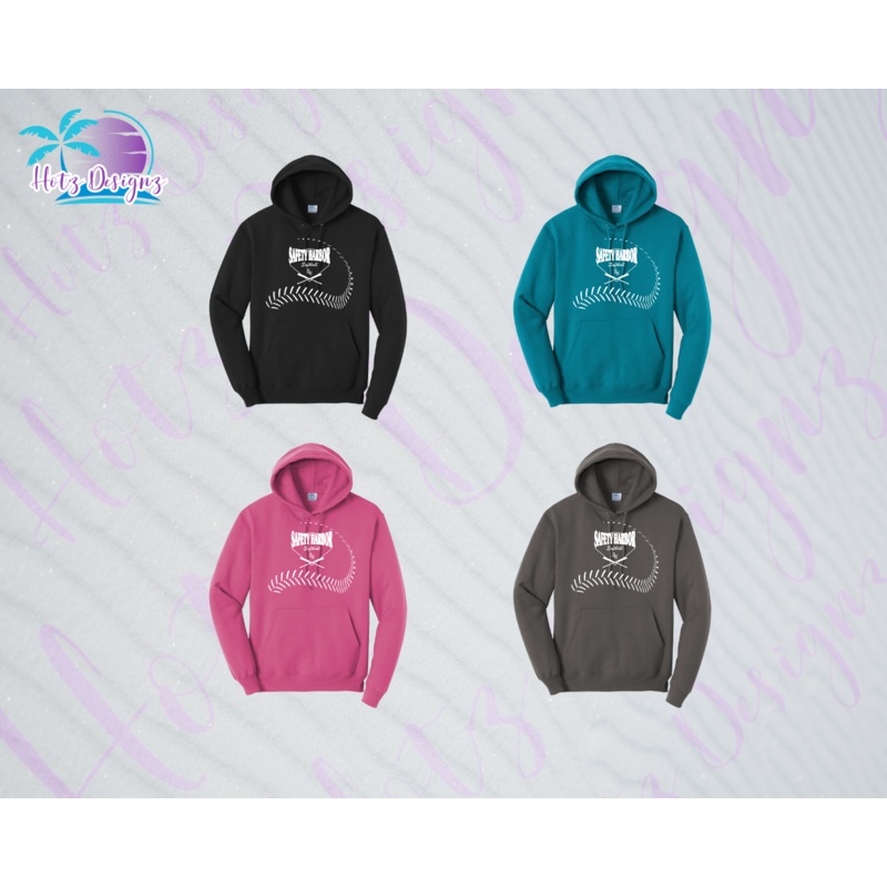 SHLL SFTBL Laces Unisex Hoodie (4 color options)