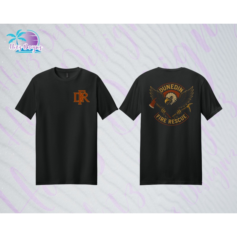 Dunedin Fire Rescue Screaming Eagle Tee