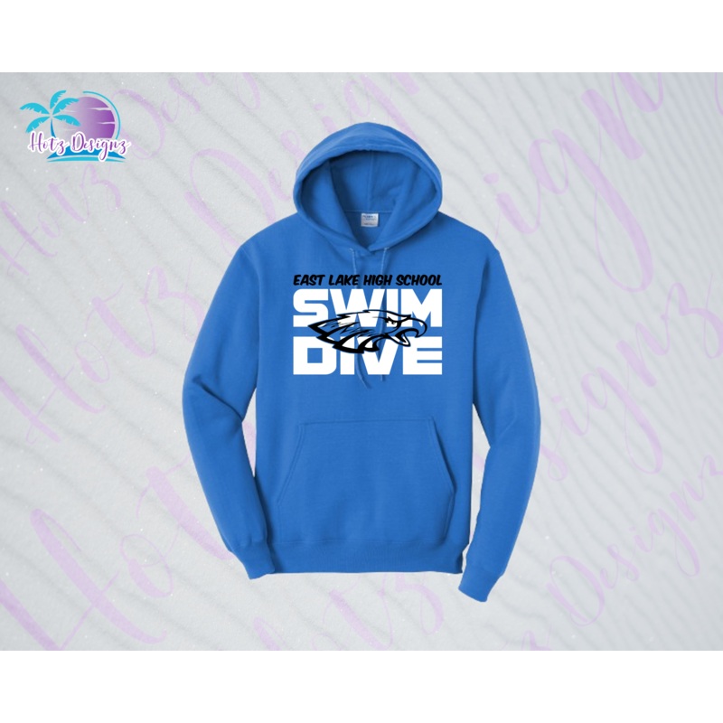 ELHS 25 Swim Dive Hoodie (2 color options)