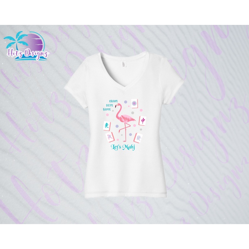 Gulf Coast Gals Let’s Mahj Tee (3 style options)