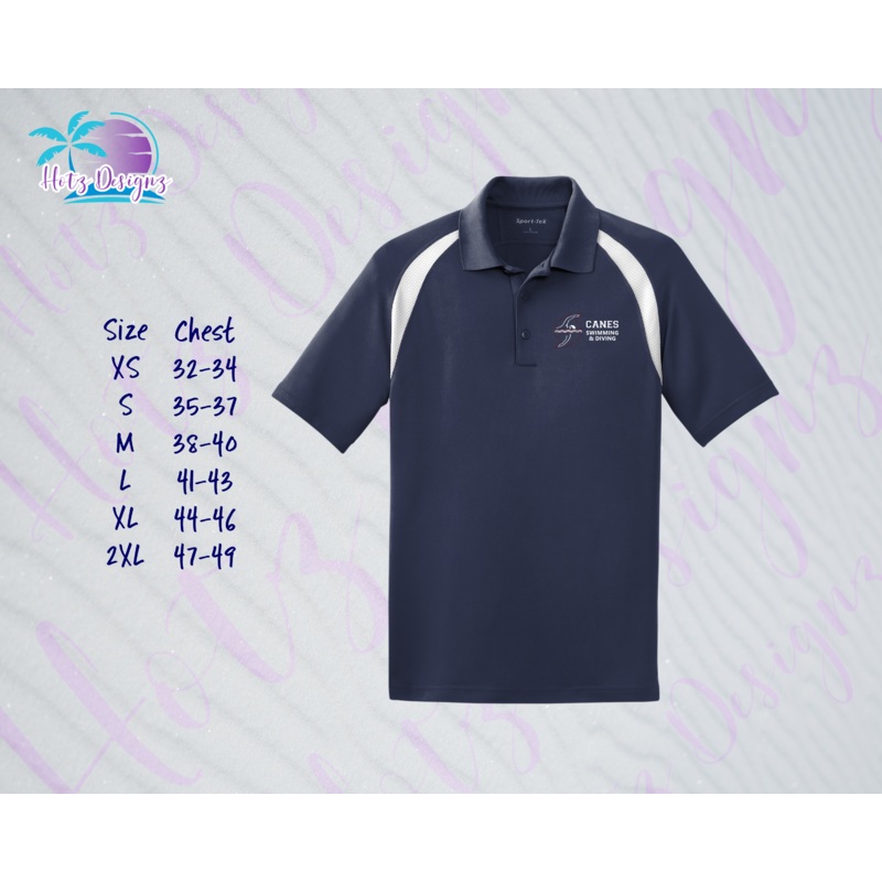 PHU Swim & Dive Athlete Team Polo (Unisex & Ladies)