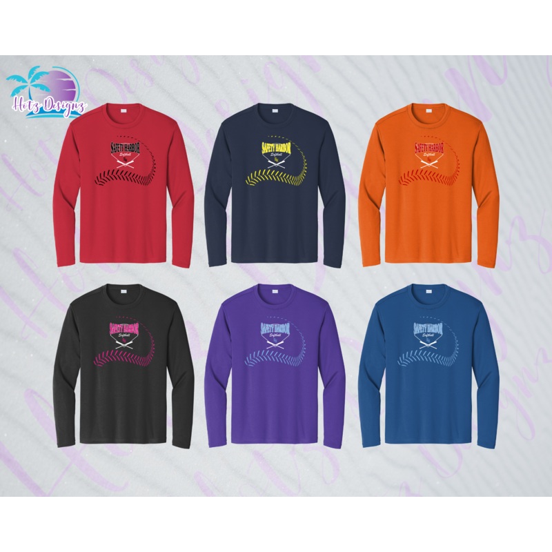 SHLL SFTBL Laces Unisex Dri Fit Long Sleeve Tee (6 color options)