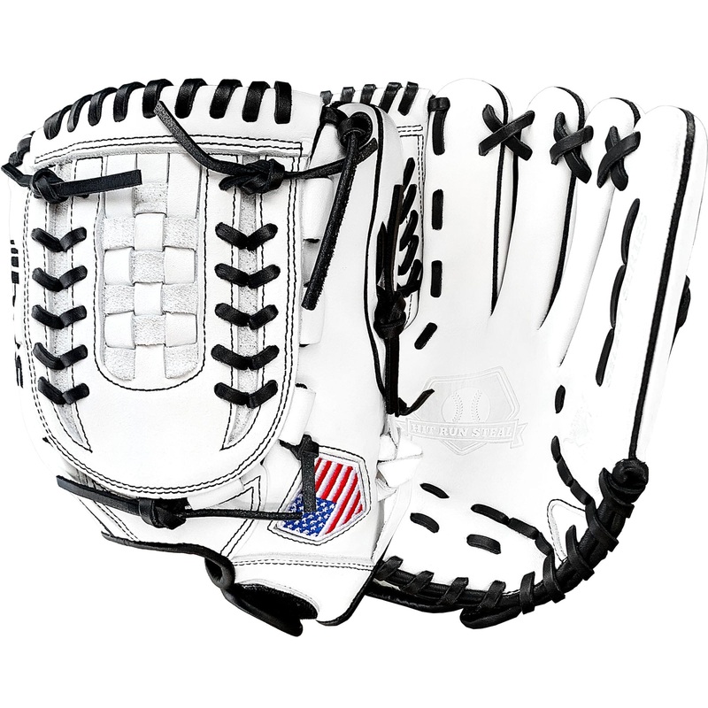 12 White with Black Laces – Grid and Net Web