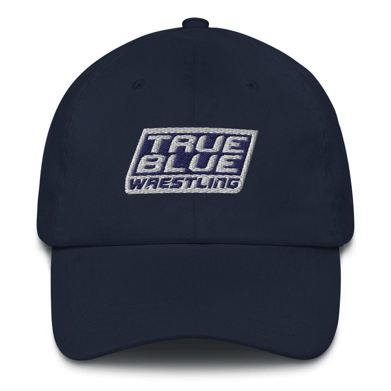 Chanute HS Wrestling Dad hat|Navy|Light Blue|Dark Grey