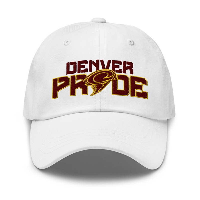 Denver Dad hat|Stone|White