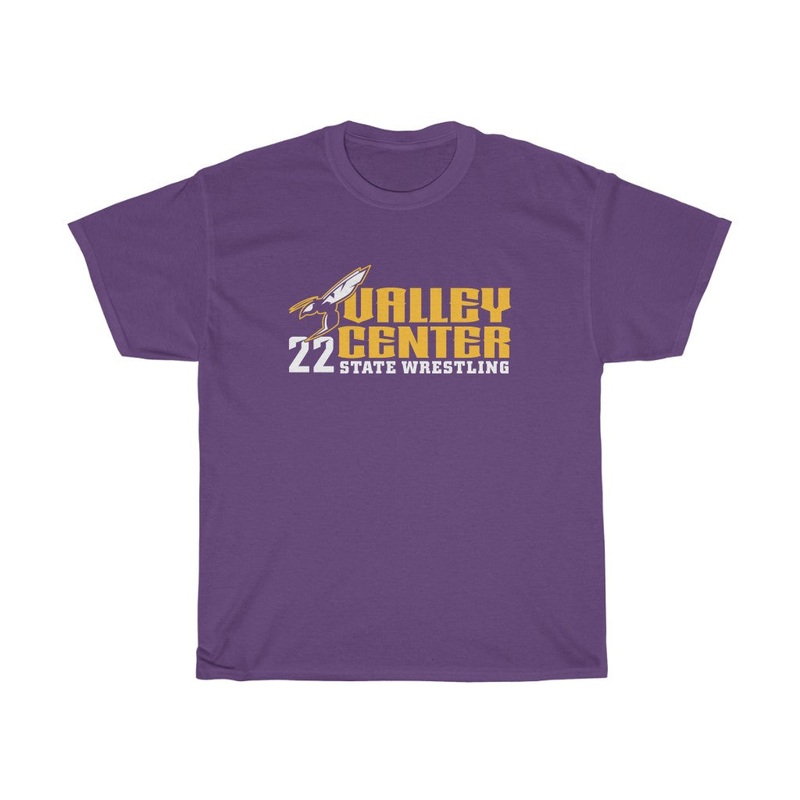 Valley Center State Unisex Heavy Cotton Tee