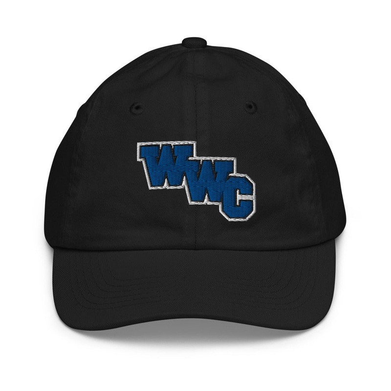 WWC Youth Baseball Cap|Black|White