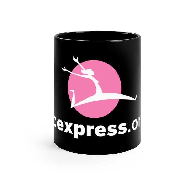 KC Express 11oz Black Mug|11oz