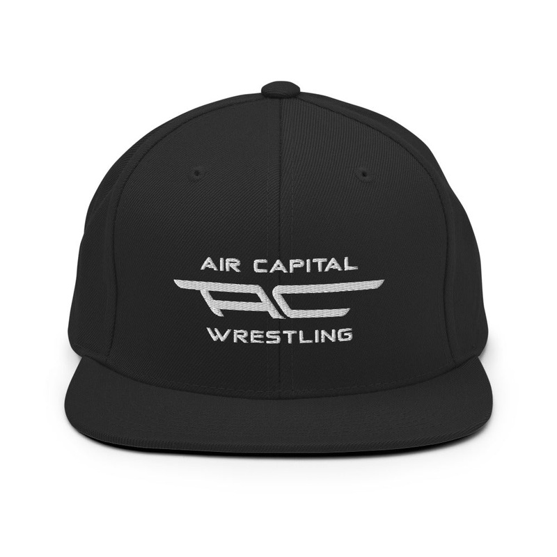 Air Capital Snapback Hat|Black|Heather Grey