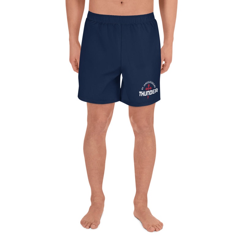 St. James Academy Men’s Athletic Long Shorts