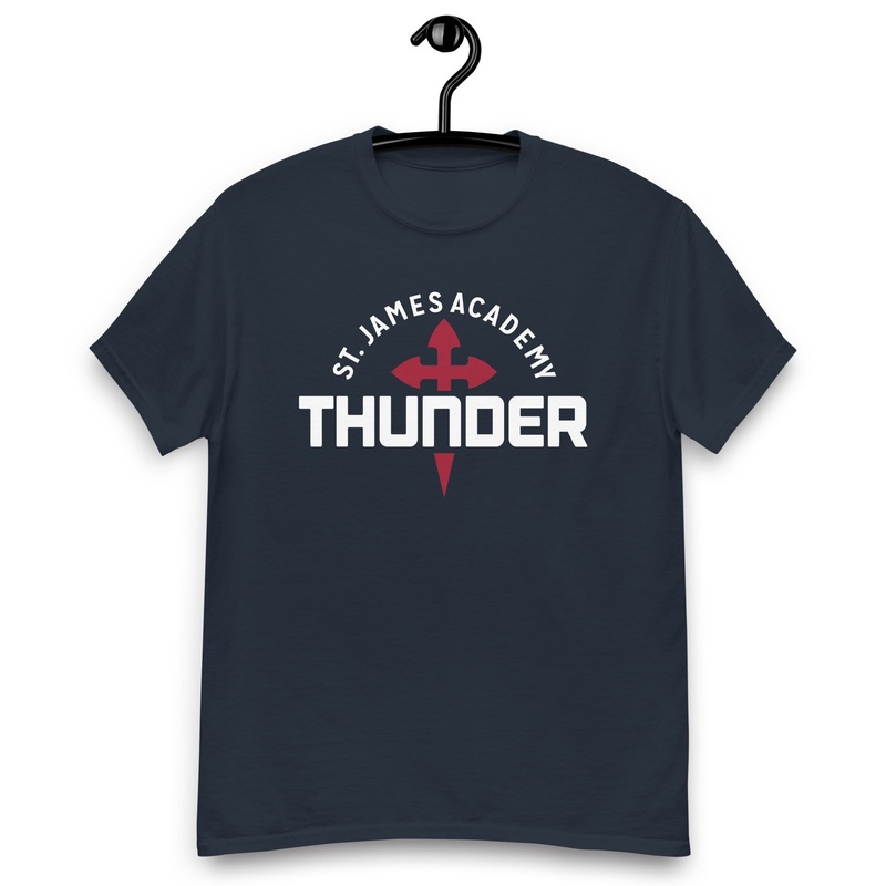 St. James Academy Thunder Unisex heavyweight tee