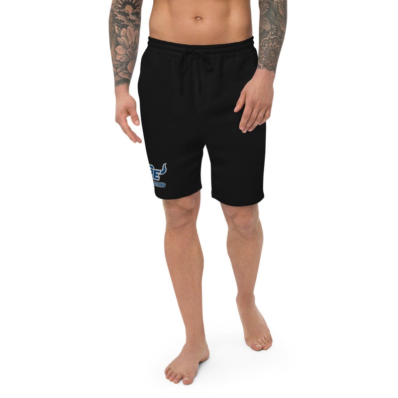 Gardner Edgerton Wrestling Embroidered Men’s fleece shorts