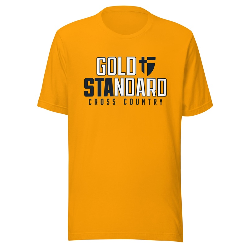 STA Gold Standard (Gold Only) Unisex t-shirt