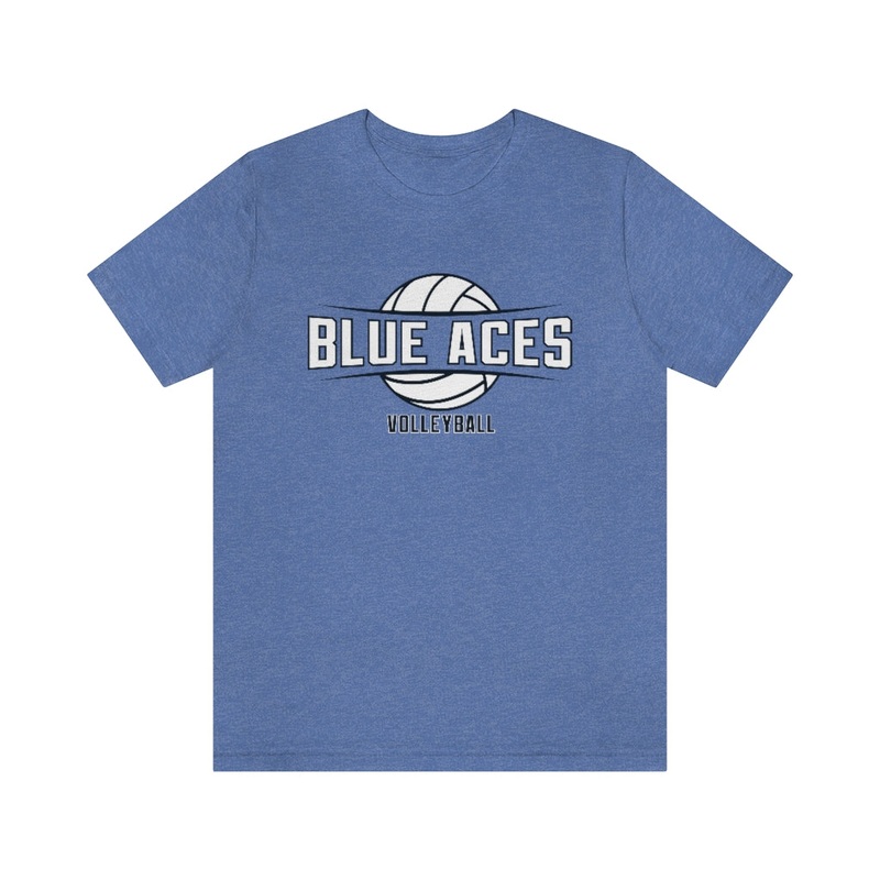 Wichita East High School Volleyball Unisex Jersey Short Sleeve Tee