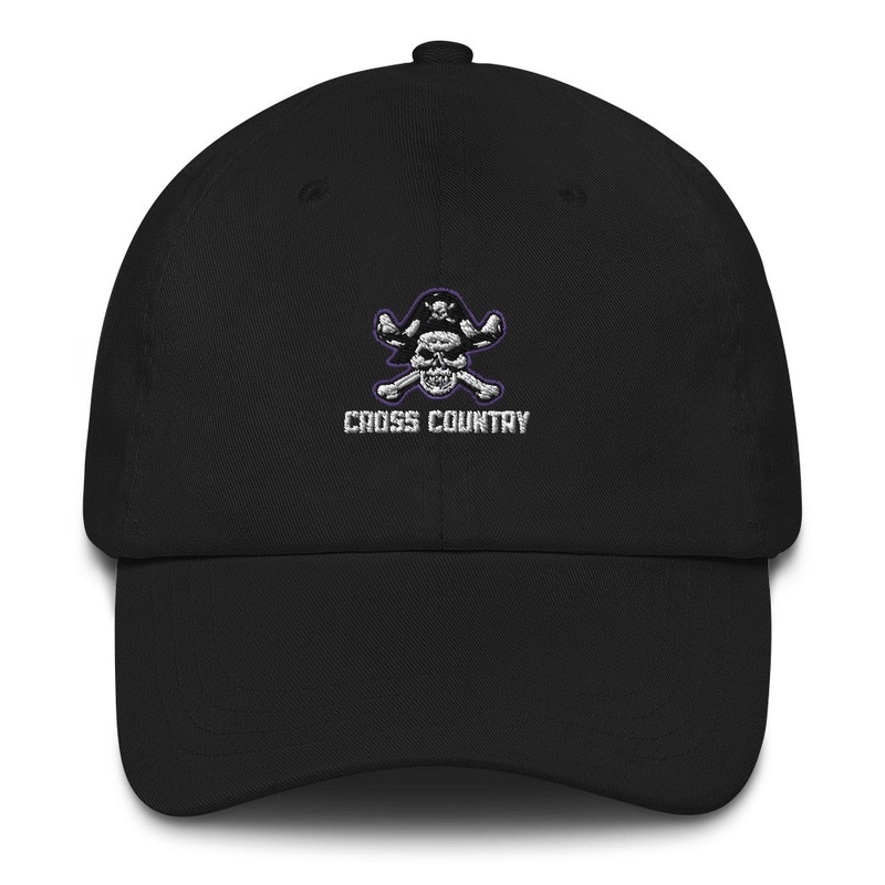 Piper High School XC Dad hat|Black|Dark Grey|White