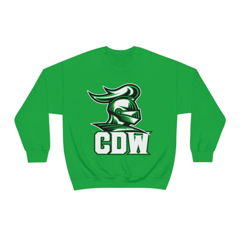 Charles DeWolf Middle School Adult Heavy Blend Crewneck Sweatshirt