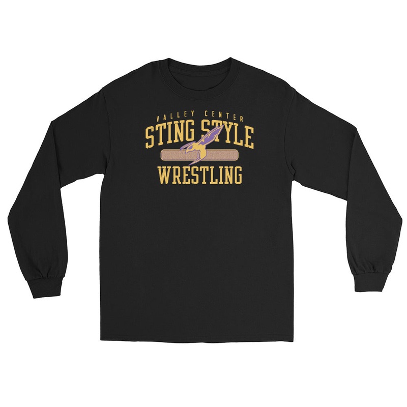 Valley Center Wrestling Club Banner Men’s Long Sleeve Shirt