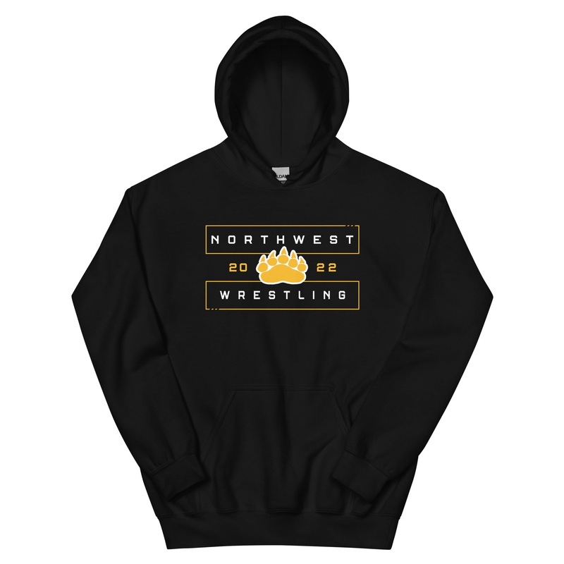 Wichita Northwest High School Wrestling Unisex Heavy Blend Hoodie