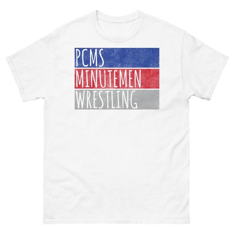 St. Marys High School Wrestling Minutemen Men’s classic tee
