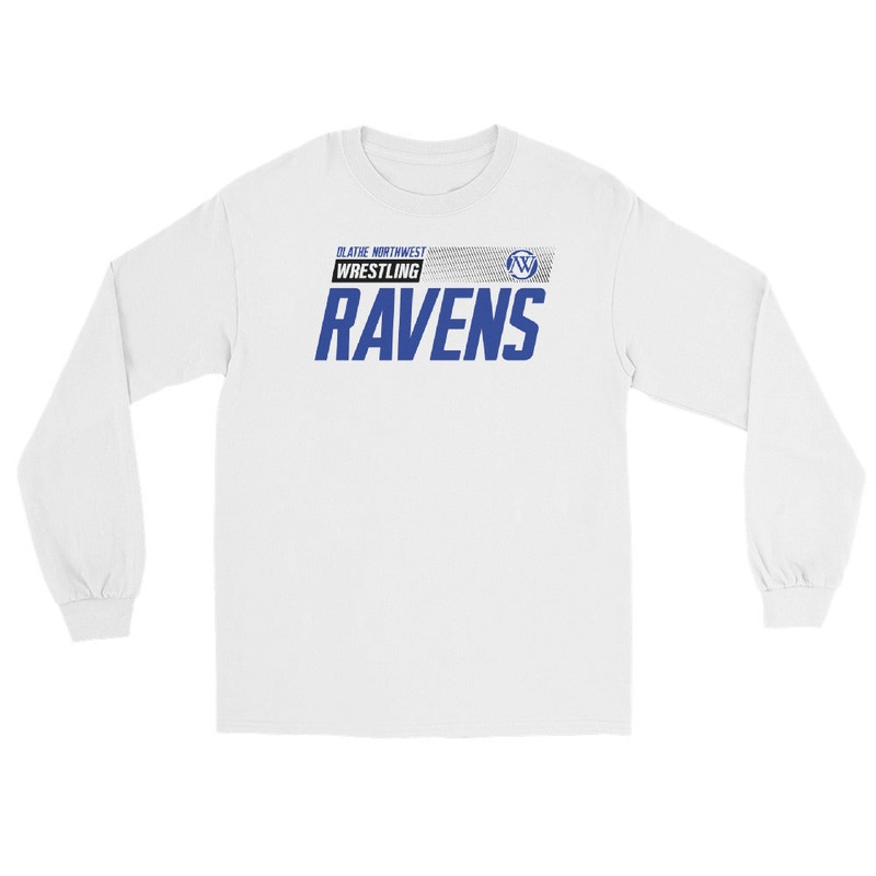 Olathe Northwest Wrestling Banner Men’s Long Sleeve Shirt
