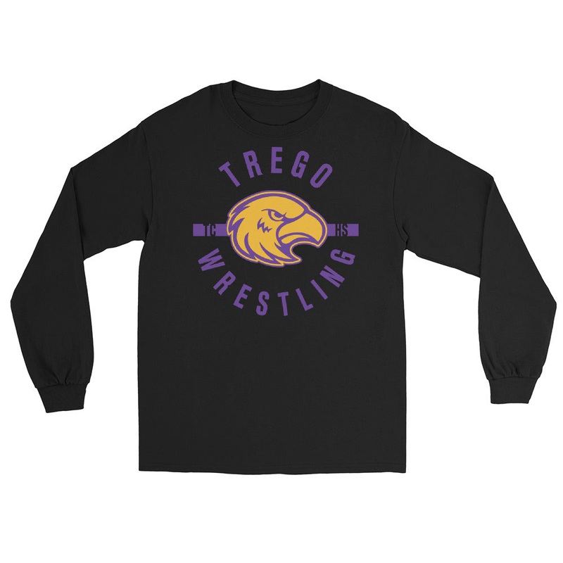 Trego Community High School Wrestling Mens Long Sleeve Shirt