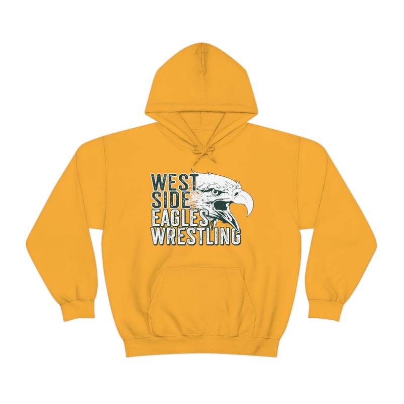 West Side Eagles Wrestling Unisex Heavy Blend Hooded Sweatshirt