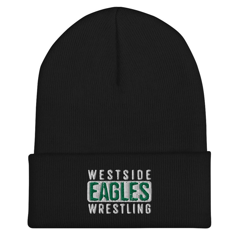 West Side Eagles Wrestling Cuffed Beanie