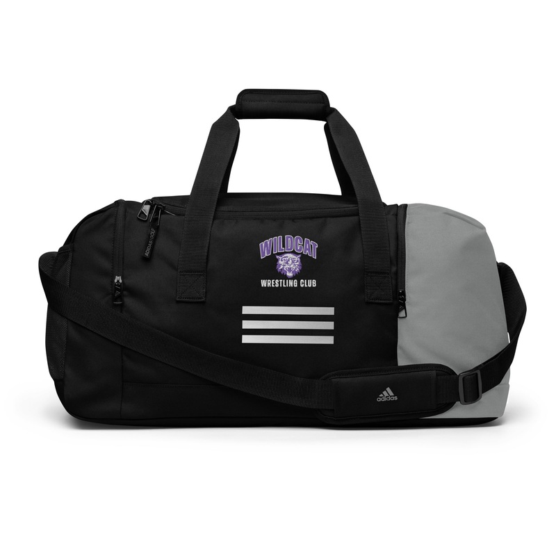 Wildcat Wrestling Club (Louisburg) adidas duffle bag