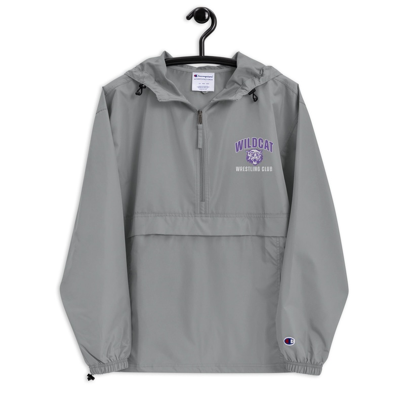 Wildcat Wrestling Club (Louisburg) Embroidered Champion Packable Jacket