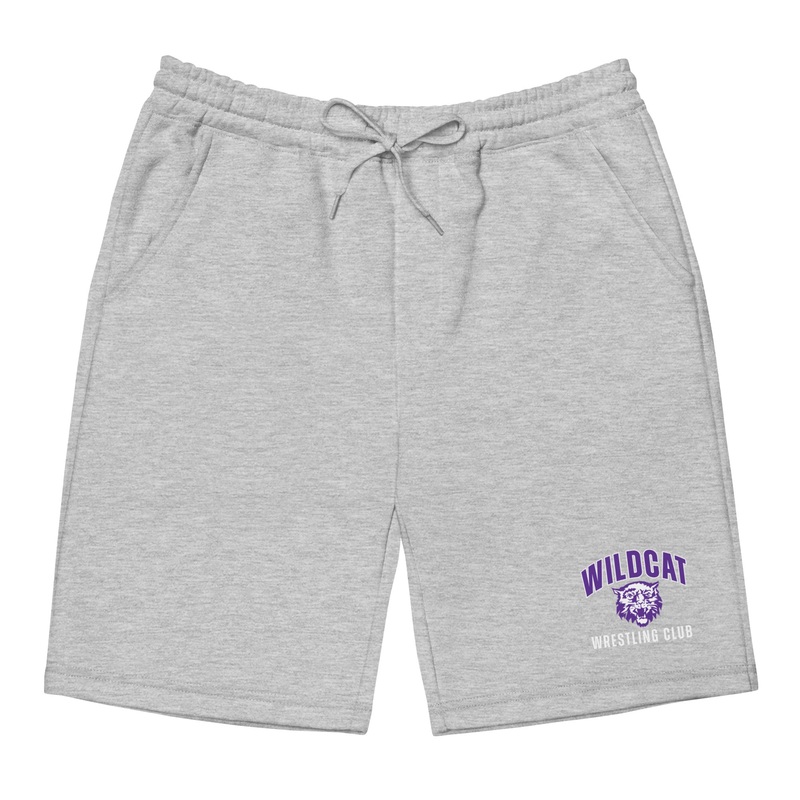 Wildcat Wrestling Club (Louisburg) Men’s fleece shorts