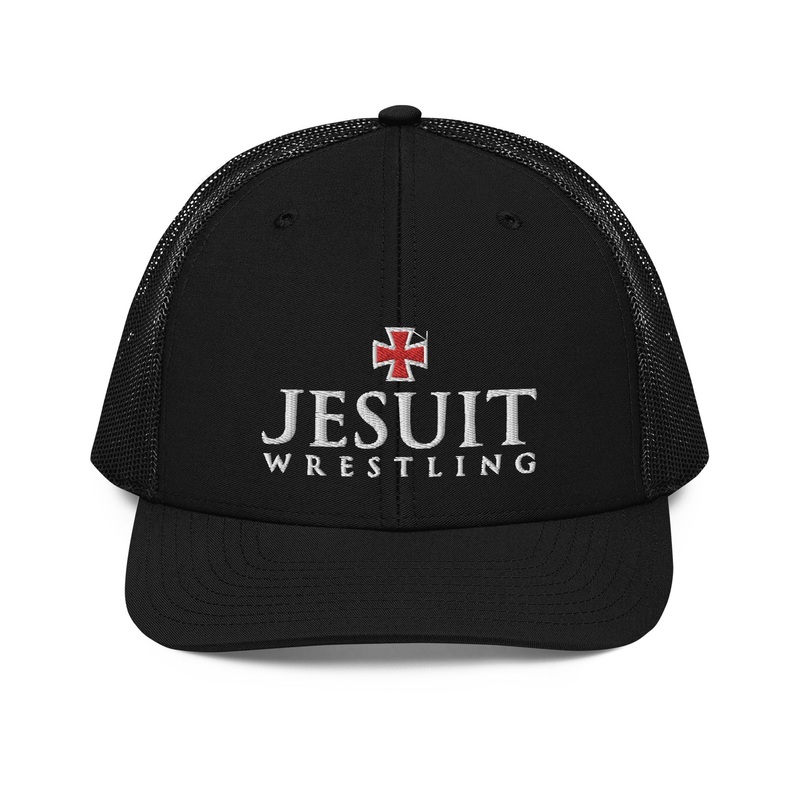 Strake Jesuit Wrestling Snapback Trucker Cap