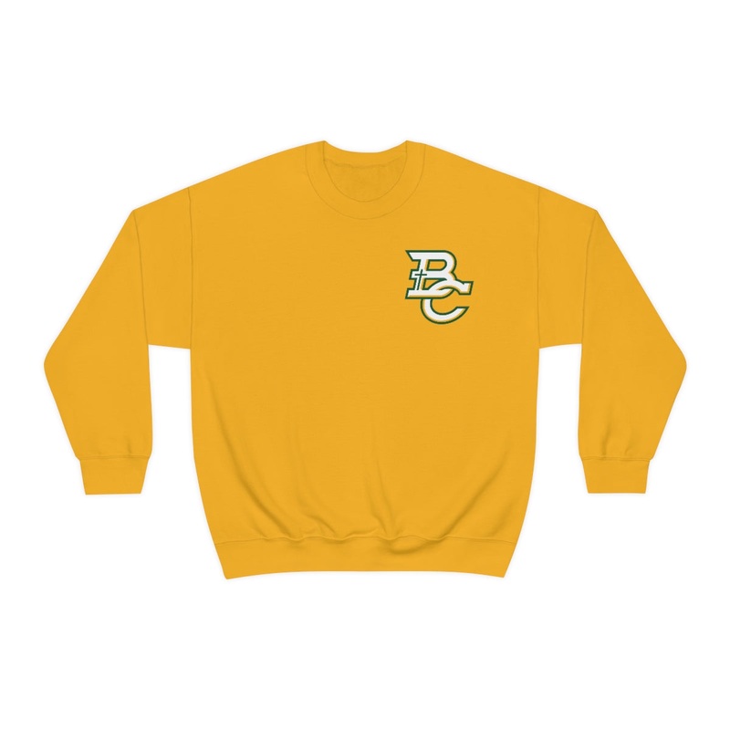 Bishop Carroll Wrestling (with back print) Unisex Heavy Blend Crewneck Sweatshirt