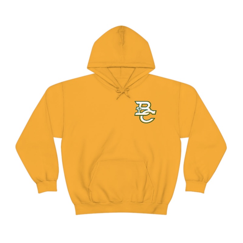 Bishop Carroll Wrestling (with back print) Unisex Heavy Blend Hooded Sweatshirt