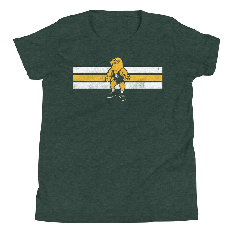 YOUTH Bishop Carroll Wrestling (Front Only) Youth Short Sleeve T-Shirt