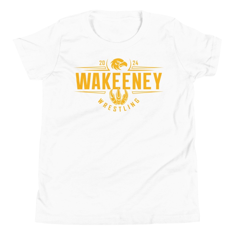 Wakeeney Wrestling Youth Short Sleeve T-Shirt