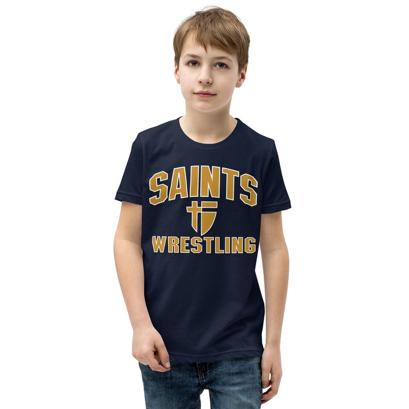 STA Saints Wrestling Youth Short Sleeve T-Shirt