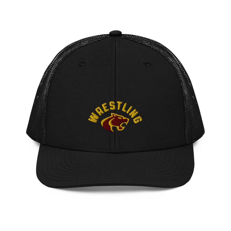 Oakton Wrestling Snapback Trucker Cap