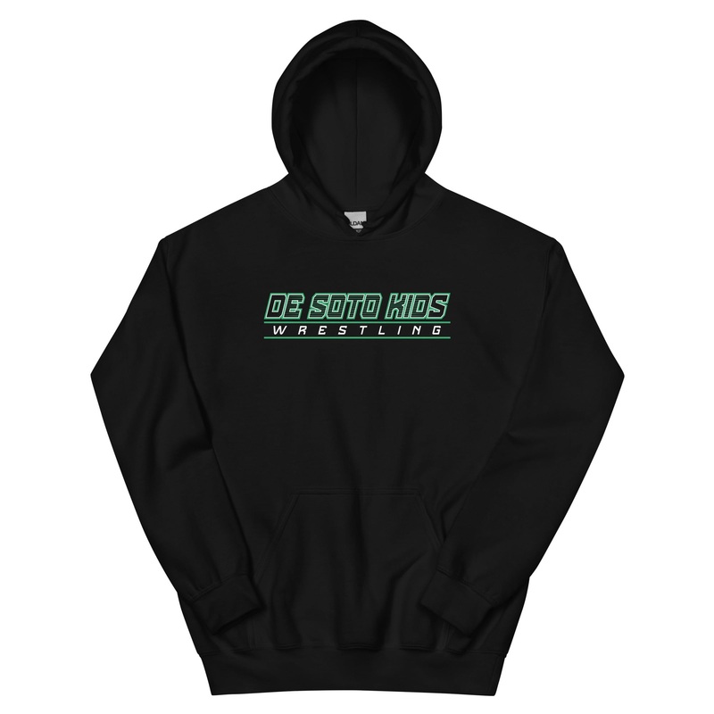 De Soto Kids Wrestling Unisex Heavy Blend Hoodie