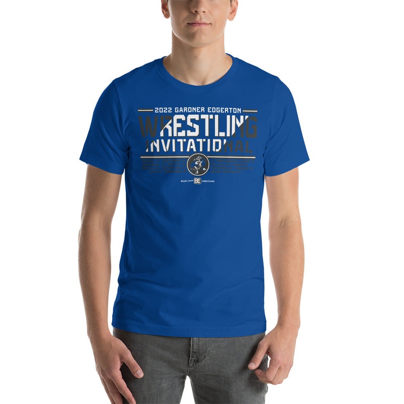 2022 Gardner Edgerton Wrestling Invitational Unisex t-shirt