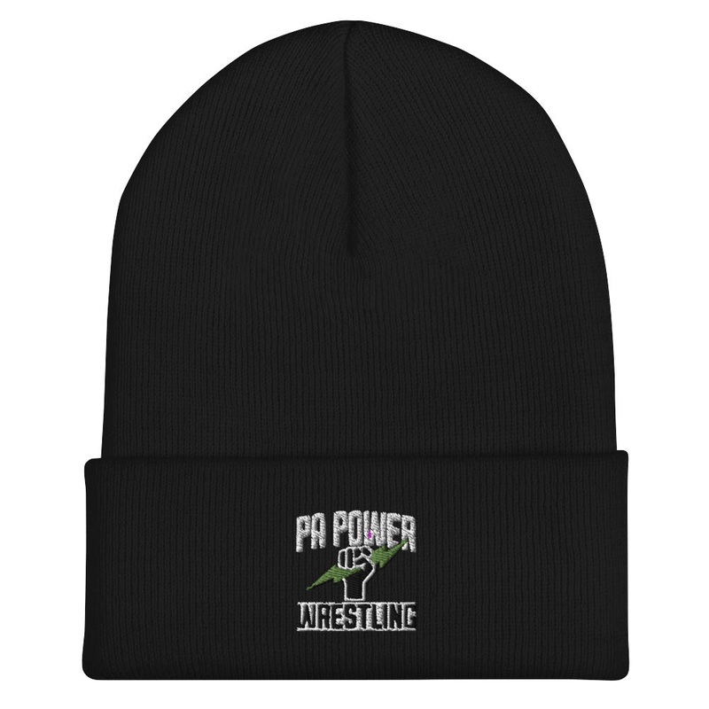 PA Power Cuffed Beanie|Black|Heather Grey