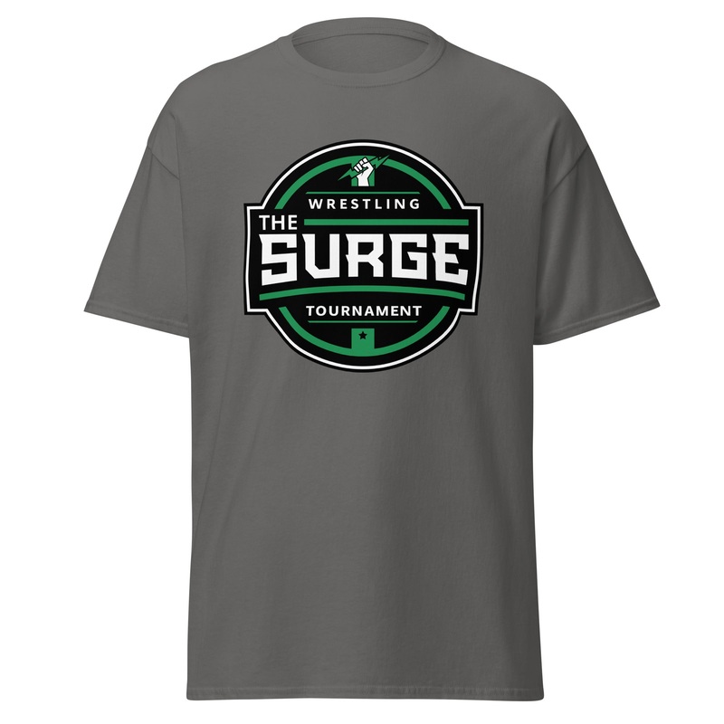 PA Power Mens Classic Tee|Charcoal|Orange|S|M|L|XL|2XL|3XL|4XL|5XL