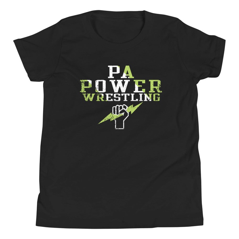 PA Power Youth Staple Tee|Black|Athletic Heather|S|M|L|XL